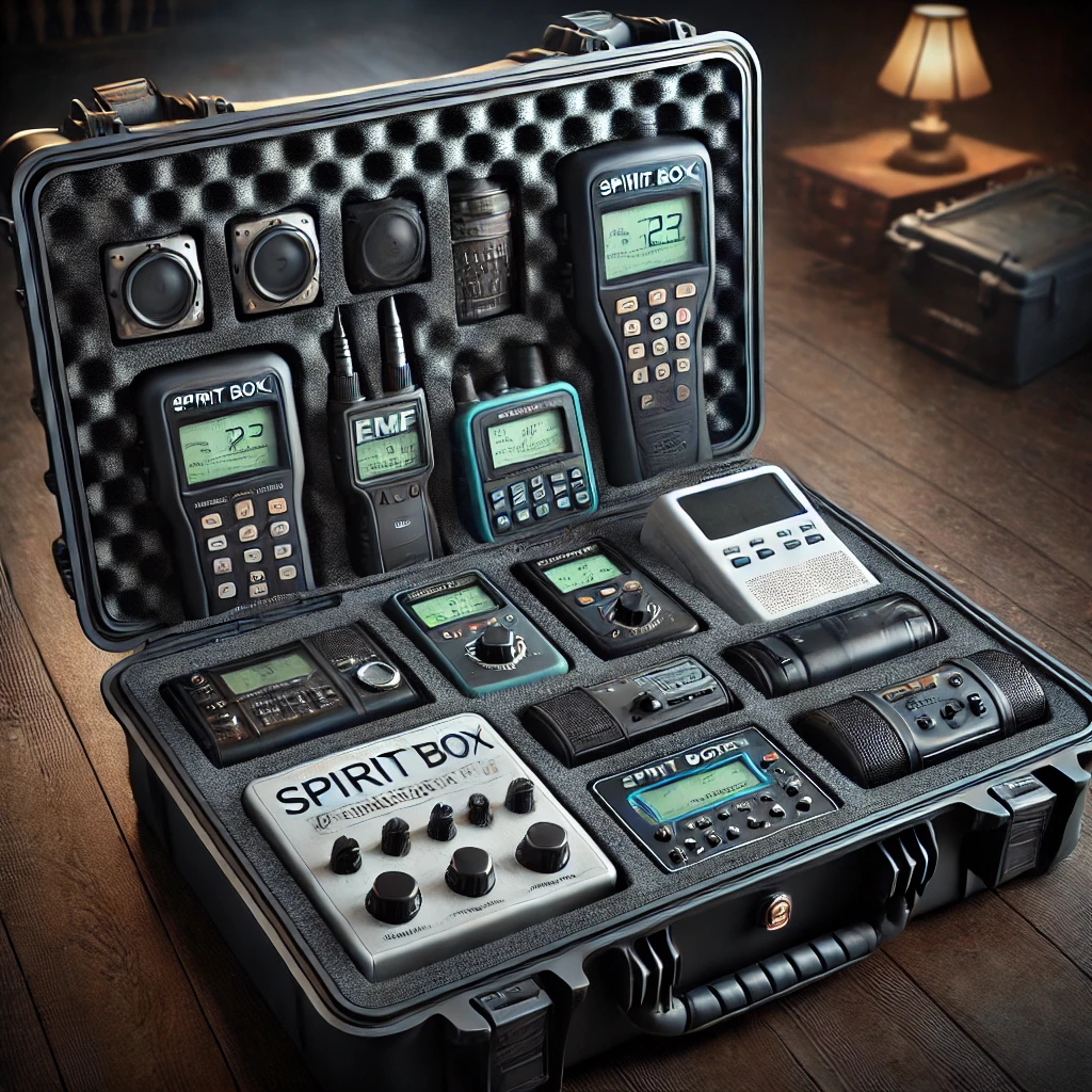 different types of spirit boxes for paranormal investigations.