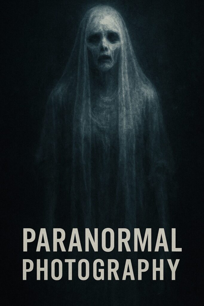 A ghost with the words How to Capture Ghostly Apparitions in Paranormal Photography for Beginners