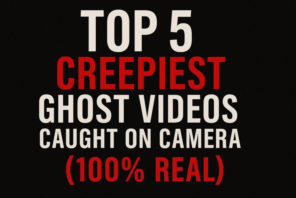 Top 5 Creepiest Ghost Videos Caught on Camera (100% Real)