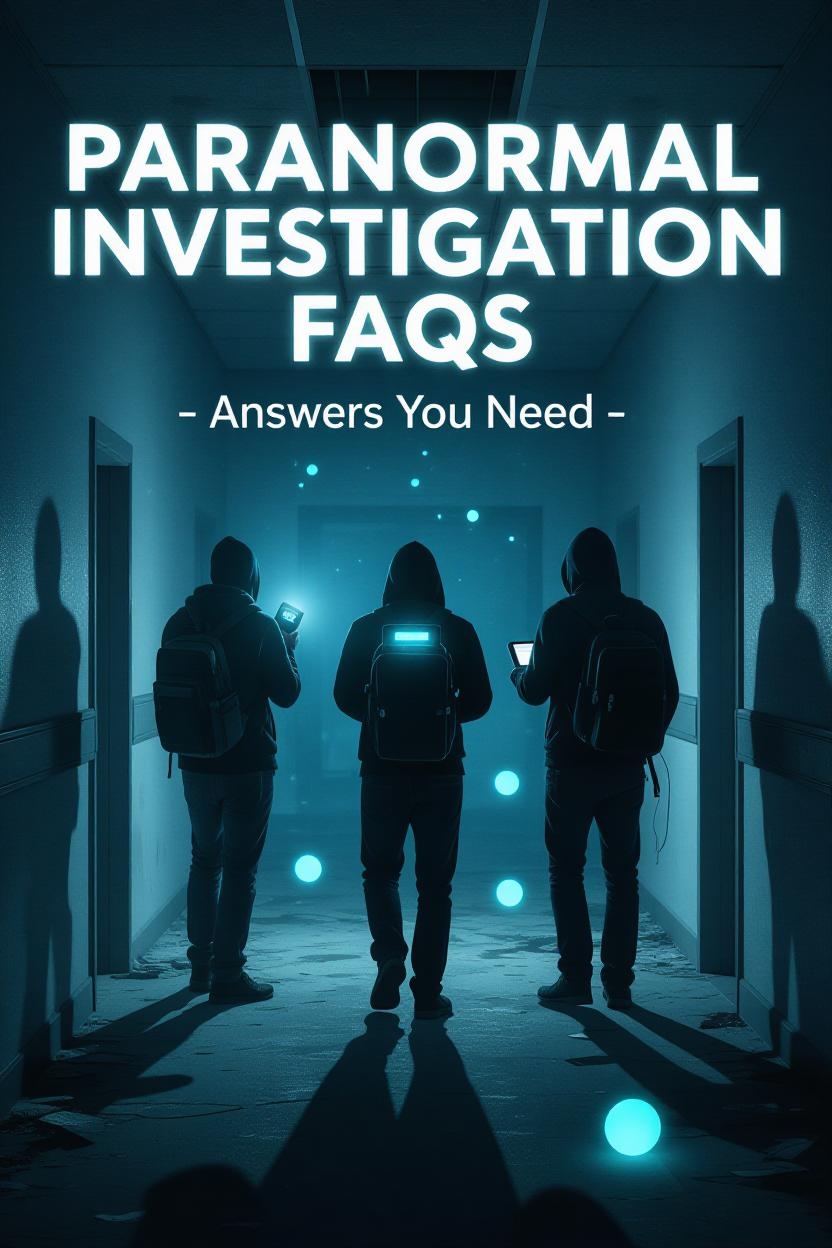 Ghoststudy Common FAQs for Paranormal Investigating in Haunted Locations